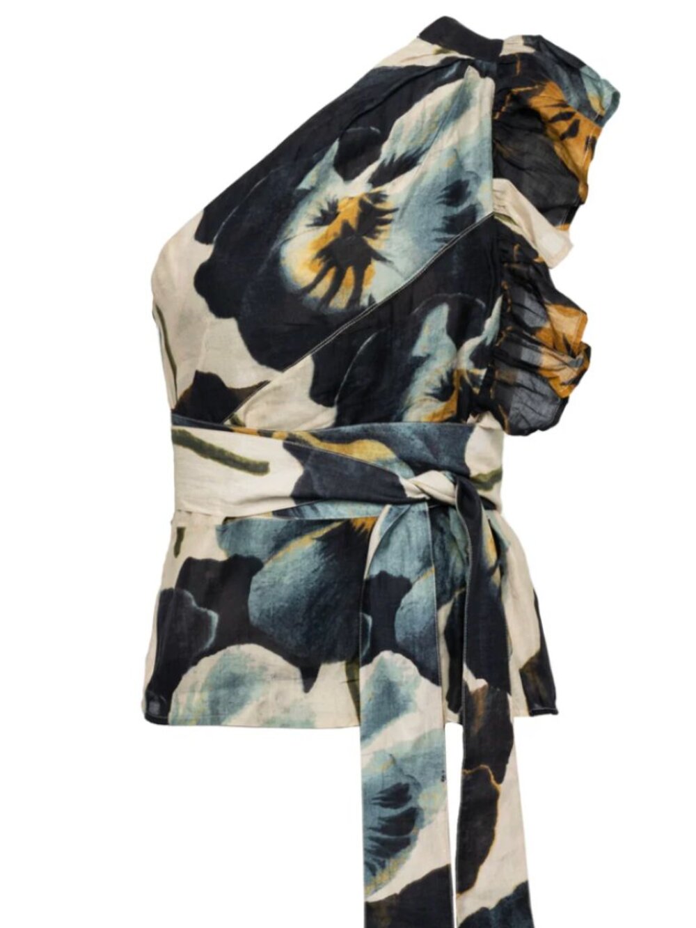 floral top - silk cotton